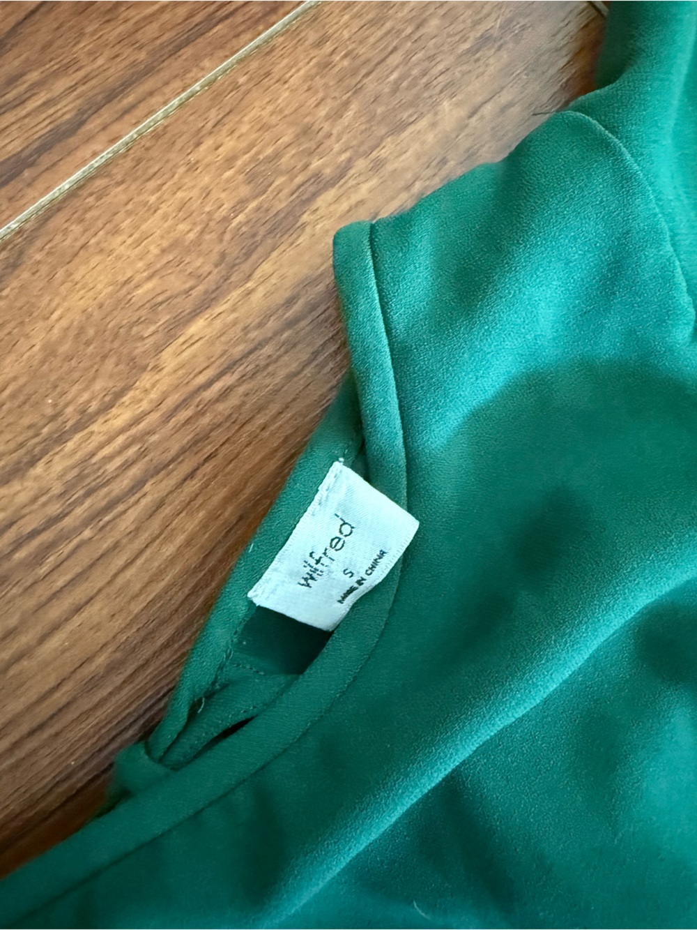(See description) Wilfred green Fleurette jumpsuit sz small - Picture 7 of 11